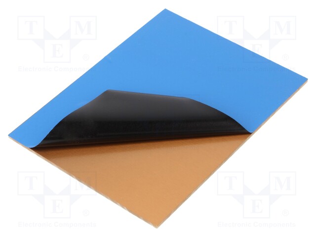 Laminate; hard paper; 1.6mm; L: 100mm; W: 75mm