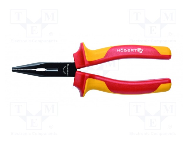 Pliers; insulated,universal,elongated; 200mm; 1kVAC