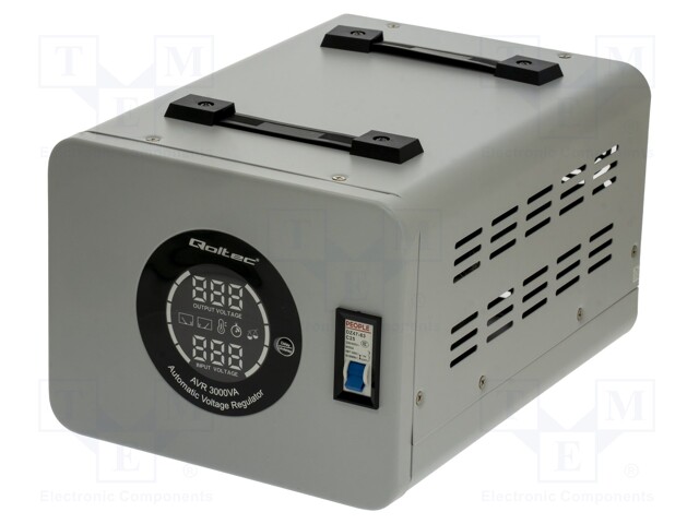 Power supply: switched-mode stabiliser; 317x230x190mm; 3kVA