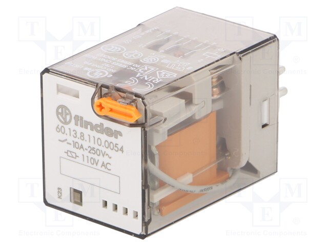 Relay: electromagnetic; 3PDT; Ucoil: 110VAC; 10A/250VAC; 10A/30VDC