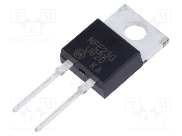 Diode: rectifying; THT; 200V; 8A; Package: tube; TO220-2; 35ns