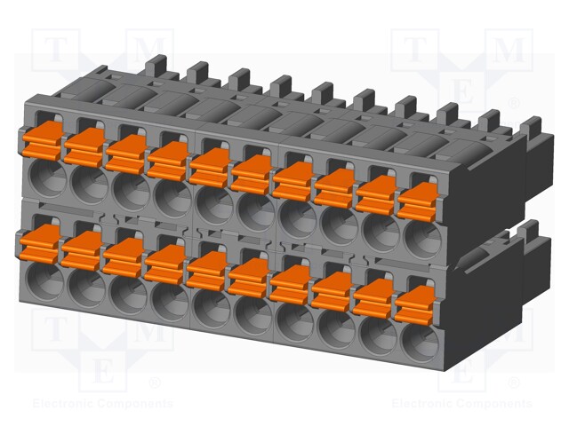 Connector: pluggable terminal block; plug; female; straight