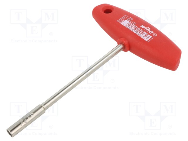 Key; socket spanner; HEX 5,5mm; Chrom-vanadium steel