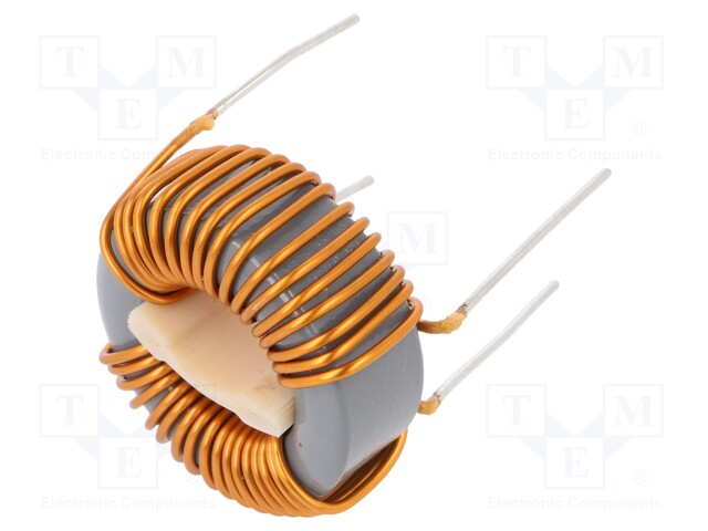 Inductor: wire; THT; 4.7mH; 15A; 11mΩ; 230VAC; 21x13mm; -20÷+50%