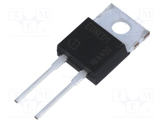 Diode: switching; THT; 650V; 8A; TO220-2