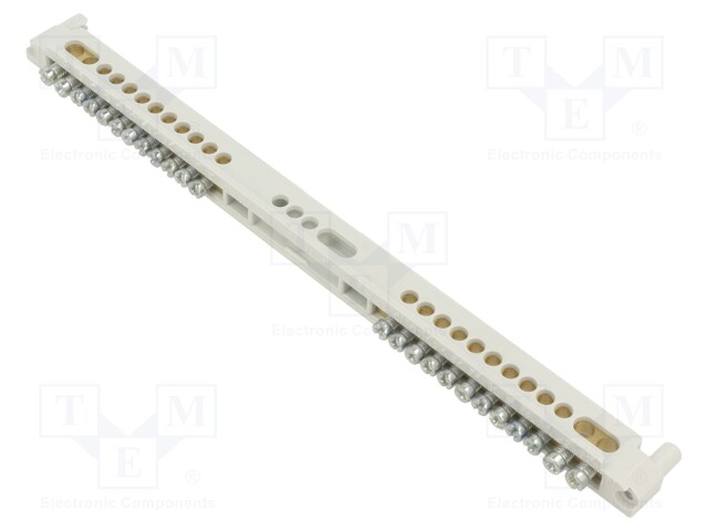 PE/N terminal rails; AK-12; for enclosures