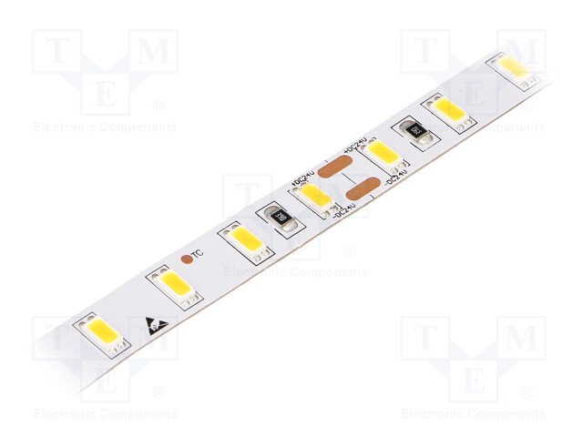 LED tape; white warm; LED/m: 75; SMD; 5630; 24V; W: 10mm; 120°; HP