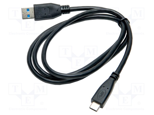 Connection cable; USB A plug,USB C plug