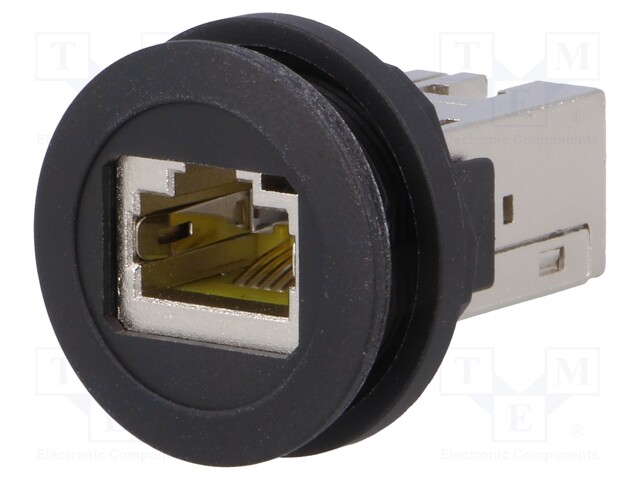 RJ45 socket; 22mm; Harmony XB5; -40÷70°C; Ø22mm; IP20