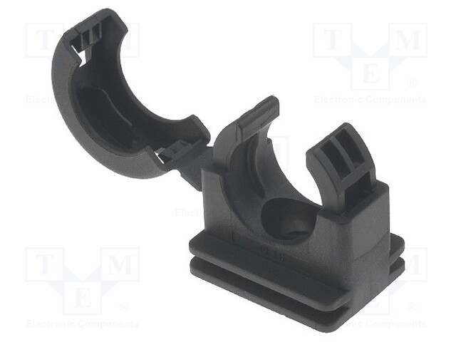 Bracket; ØBraid : 16mm; polyamide; HelaGuard; -50÷135°C; UL94V-2