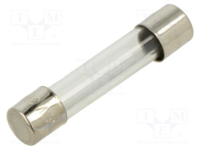 Fuse: fuse; 30A; 32VAC; glass; 6.35x31.8mm; brass; bulk