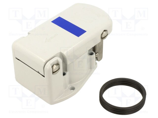 Enclosure: for circular connectors; UIC558; spring latch; IP69K