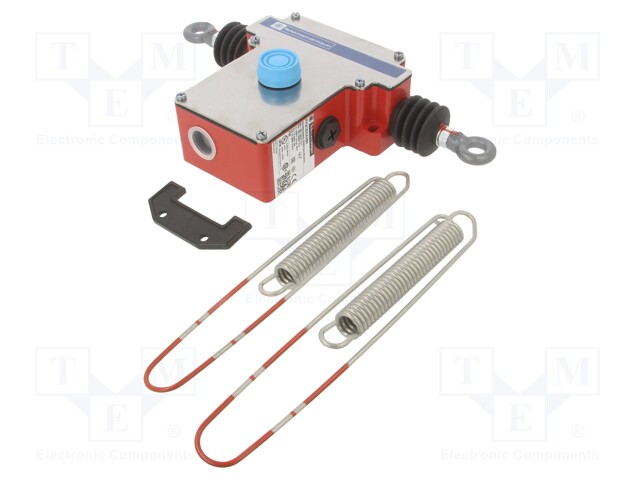 Safety switch: doublesided rope switch; NC x2 + NO x2; -25÷70°C