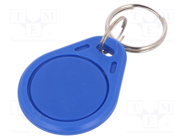 RFID pendant; T5577; blue; 125kHz; Mat: plastic; 330bit; 4g