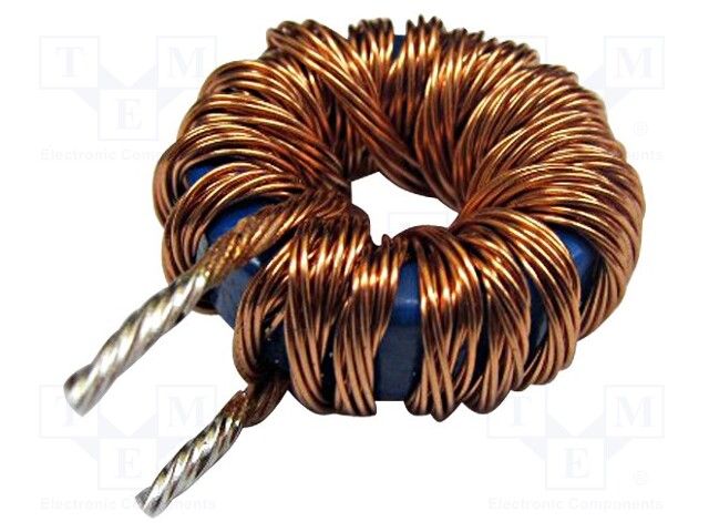 Inductor: wire; THT; 22uH; 10A; 11.4mΩ