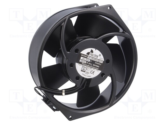 Fan: AC; axial; 230VAC; 172x150x55mm; 382.5m3/h; 58dBA; 2750rpm