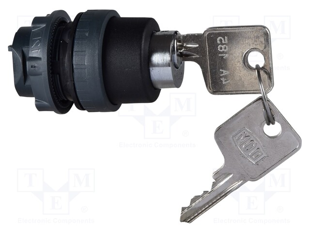 Switch Actuator, Schneider Harmony XB5 Series 22mm Key-Operated Pushbutton Switches