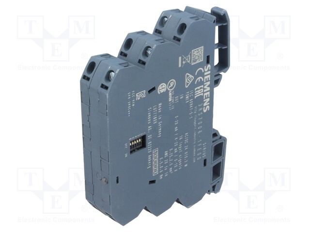 Converter: analog signals; DIN; 24VDC; 17.5x93x72.5mm; 24VAC