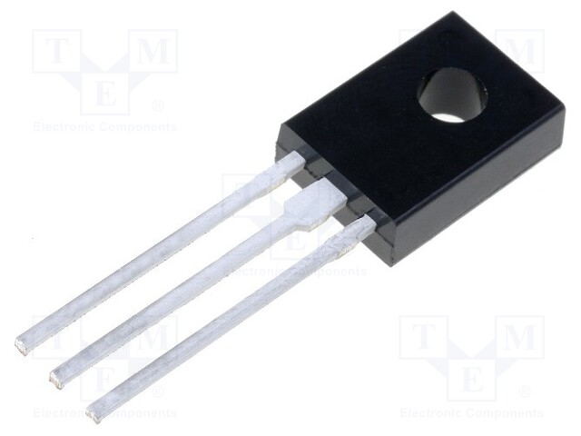 Transistor: PNP; bipolar; 80V; 1.5A; 12.5W; TO126