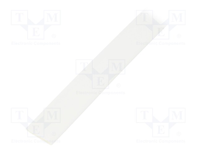 Heat shrink sleeve; flexible; 2: 1; 9.5mm; L: 10m; white