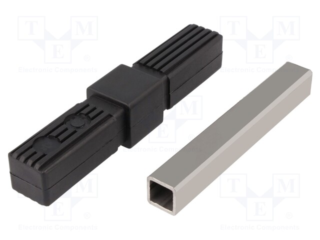 Mounting coupler; for profiles; Mat: polyamide; -30÷100°C; I: 70mm