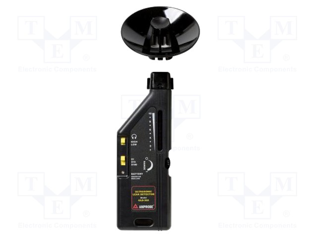 Meter: leak detectors; LED; 0÷38°C; 20÷100kHz