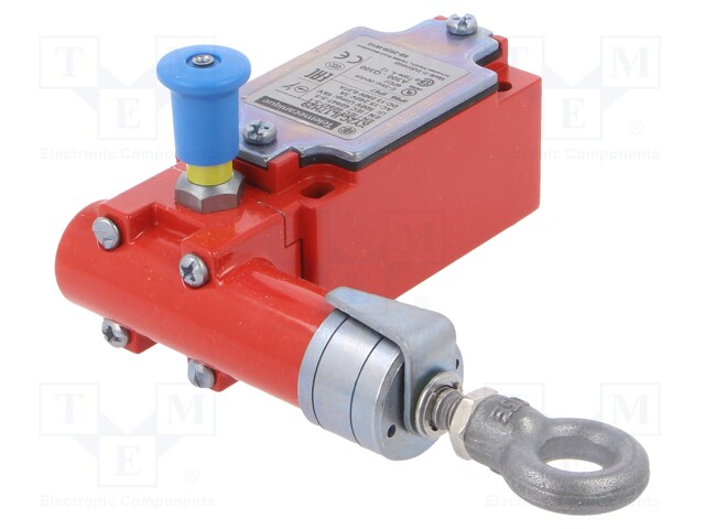 Safety switch: singlesided rope switch; NC x2; Series: XY2CJ