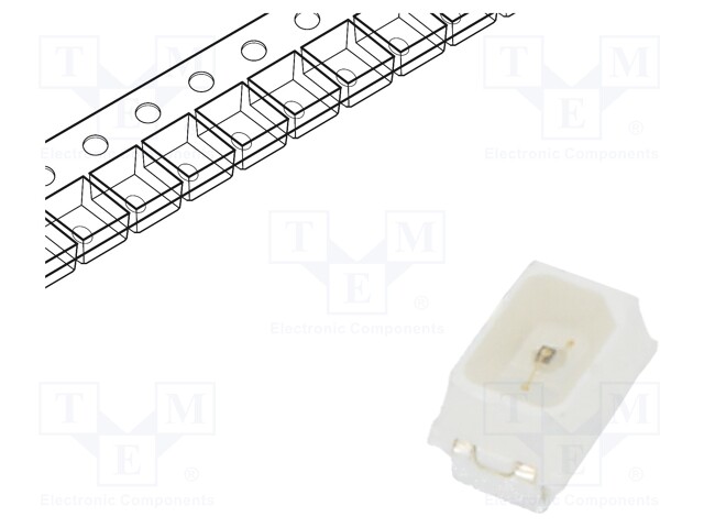 LED; SMD; Mini PLCC2,2014; yellow green; 28÷90mcd; 2x1.4x1.3mm