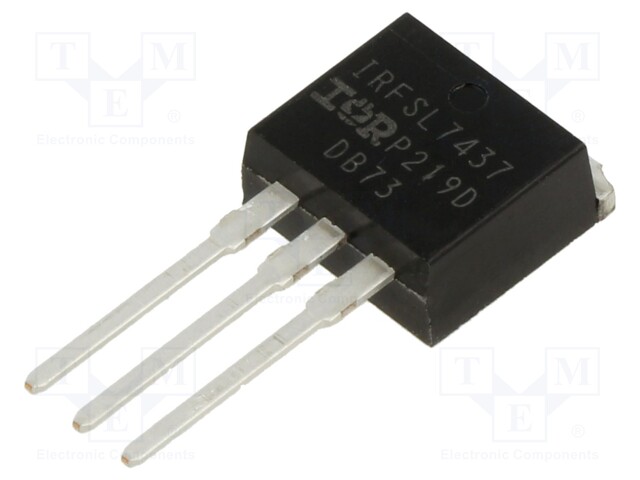 Transistor: N-MOSFET; unipolar; 40V; 180A; Idm: 1kA; 230W; TO262