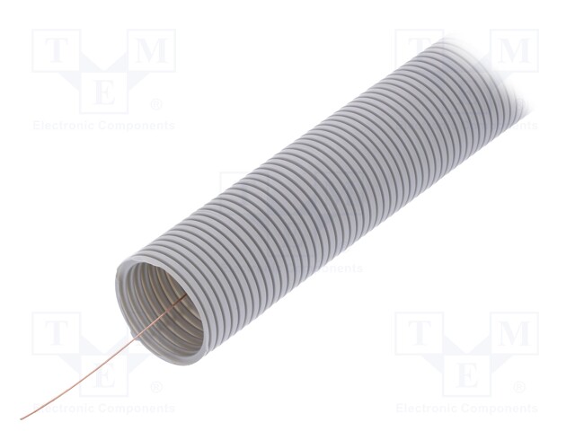 Protective tube; ØBraid : 50mm; grey; L: 25m; -5÷60°C; Øint: 42mm
