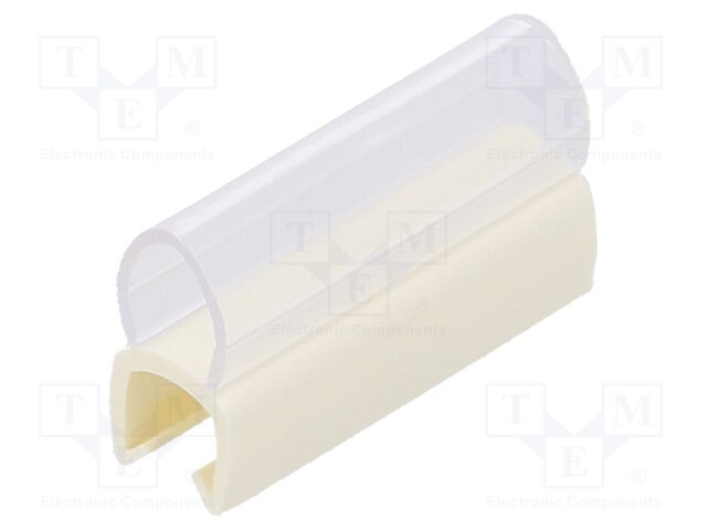 Markers for cables and wires; Label symbol: empty; 3÷4mm; PVC