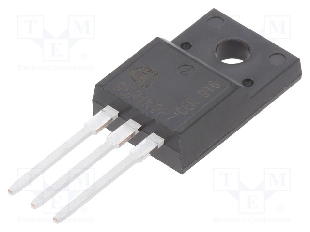 Transistor: N-MOSFET; unipolar; 950V; 3.7A; 27W; TO220FP