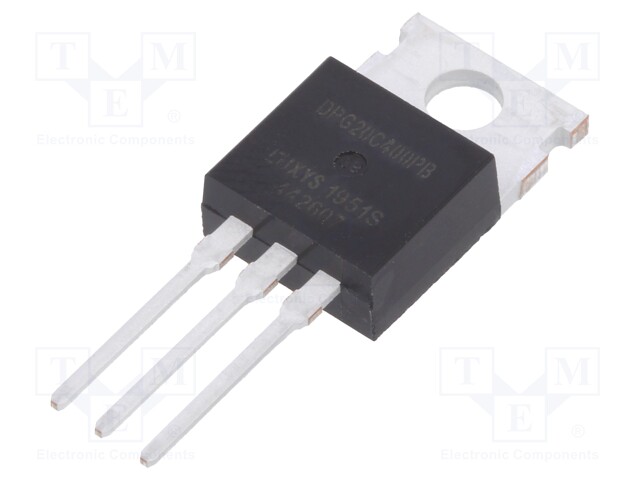 Diode: rectifying; THT; 400V; 2x10A; Package: tube; TO220AB; 45ns
