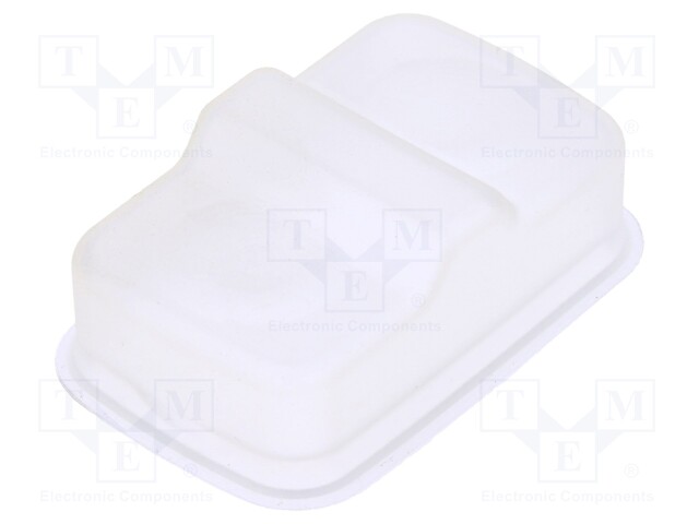 Cover; 22mm; Harmony XB4,Harmony XB5; Ø22mm; Colour: transparent