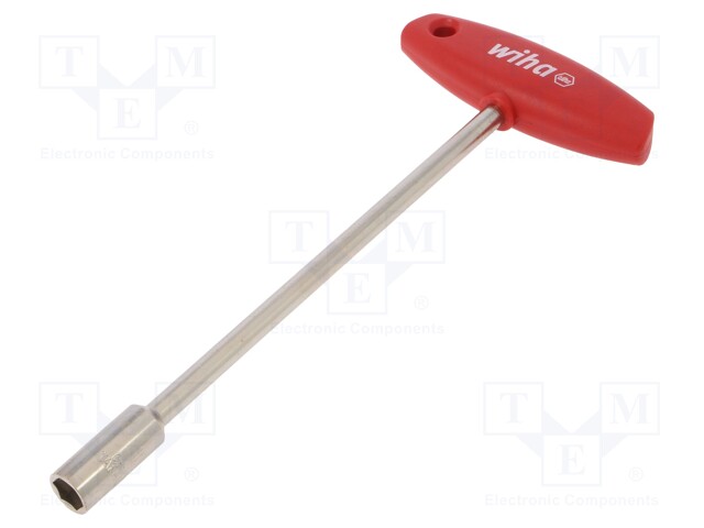 Key; socket spanner; HEX 10mm; Chrom-vanadium steel