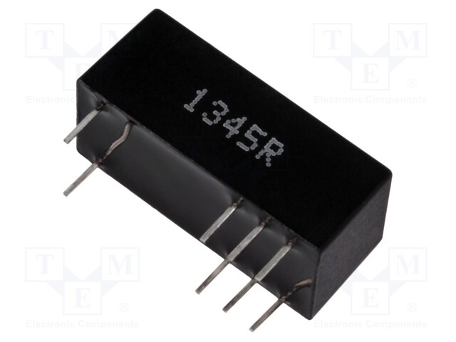 Converter: DC/DC; 1W; Uin: 10.8÷13.2V; 5VDC; Iout: 200mA; 3.1g; 50kHz