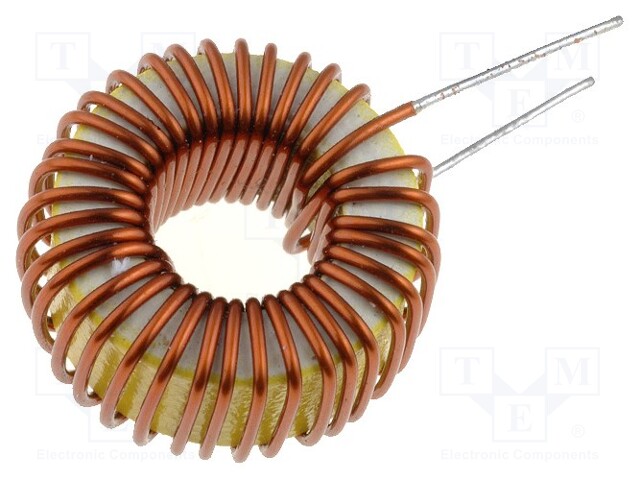 Inductor: wire; THT; 47uH; 1A; 63mΩ