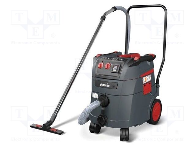 Vacuum cleaner; electric; 1.6kW; iPulse; 230VAC; 35l; 8m; 69dBA