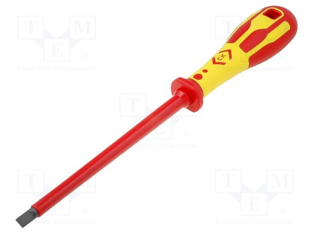 Screwdriver; insulated; slot; 8,0x1,2mm; Blade length: 175mm