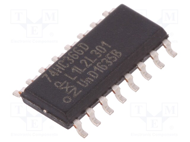 IC: digital; 3-state,HEX,buffer,inverting,line driver; SMD; SO16