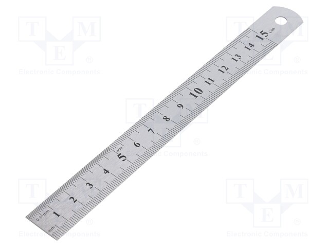 Ruler; L: 150mm; Width: 18mm