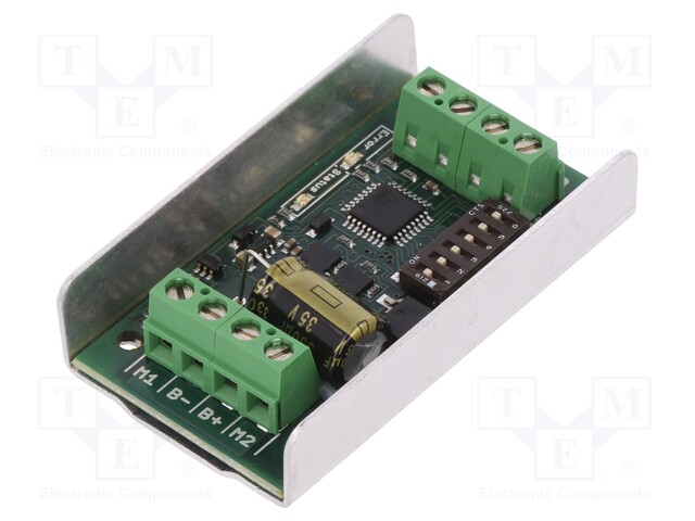 DC-motor driver; RC,UART,analog; Icont out per chan: 10A; 18V