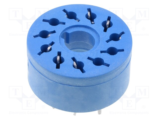 Socket; PIN: 11; 10A; 250VAC; Mounting: PCB; Leads: for PCB; -40÷70°C