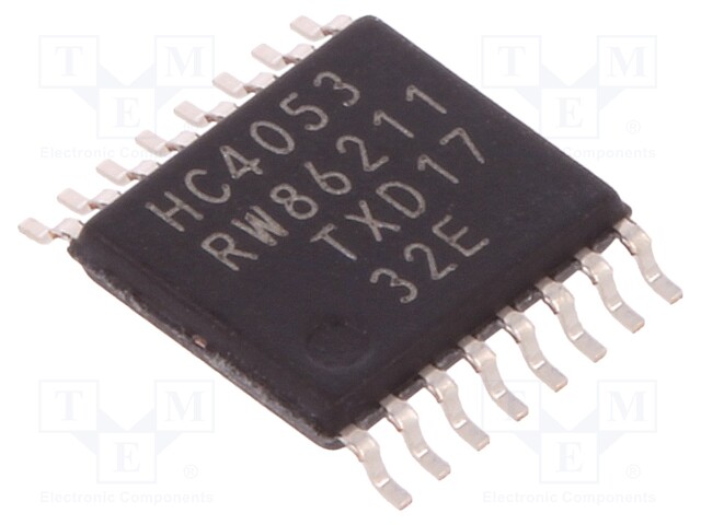 IC: digital; analog,demultiplexer/multiplexer; SMD; TSSOP16