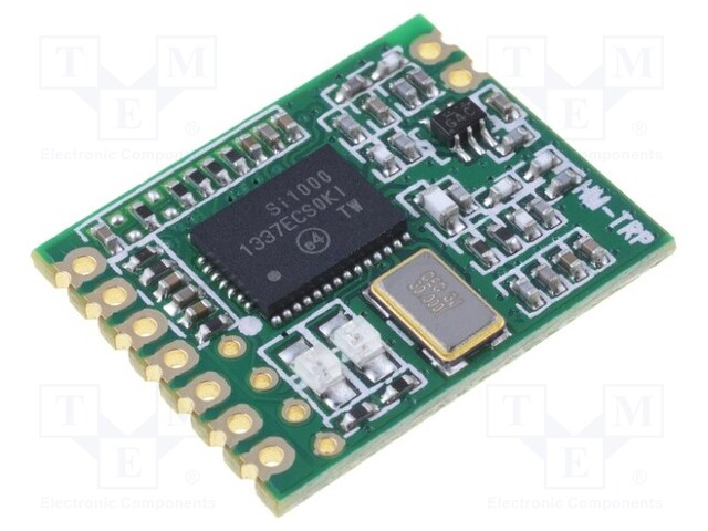 Module: RF; FM transceiver; FSK; UART; -117dBm; 2.4÷3.6VDC; 869MHz