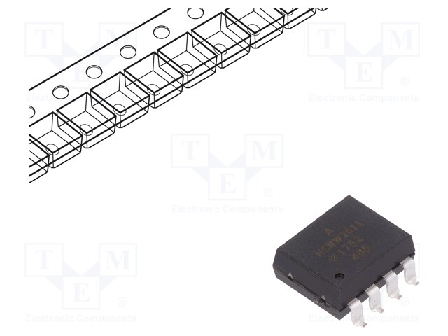 Optocoupler; SMD; Channels: 1; Out: gate; 3.75kV; 10Mbps