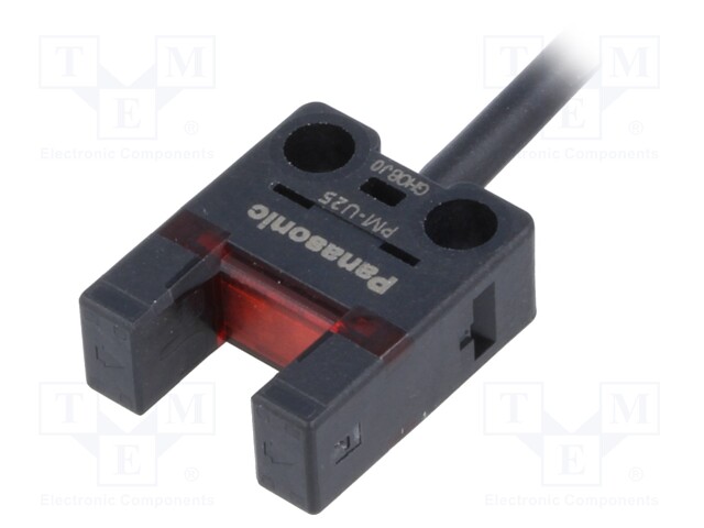 Sensor: photoelectric; Range: 6mm; NPN; DARK-ON,LIGHT-ON; Mat: PBT