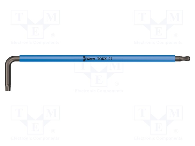 Wrench; spherical,Torx®; TX27; Overall len: 172mm; steel; long