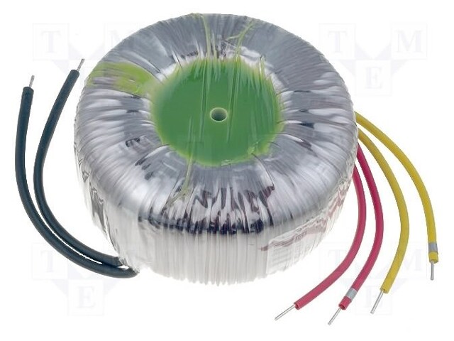 Transformer: toroidal; 200VA; 230VAC; 36V; 36V; 2.77A; 2.77A; 2.1kg