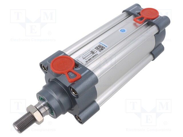 Profile cylinder; Piston diam: 20mm; Piston stroke: 80mm; 1÷10bar